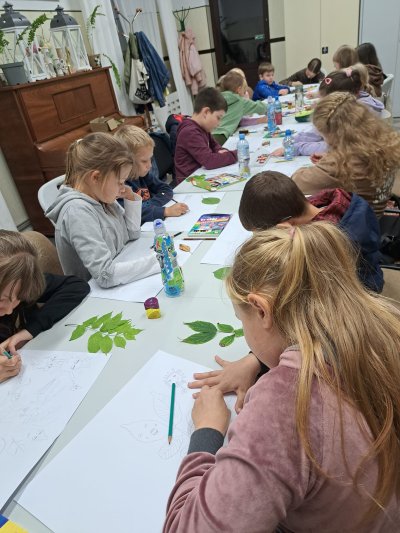 Zajęcia plastyczne 10.10.2023